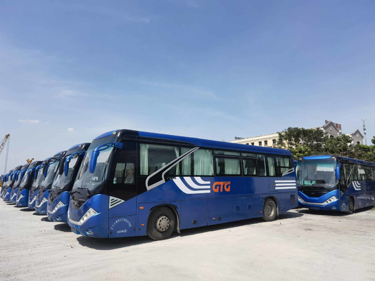 Electric GTZ6112 Digunakan Coach 48 Seats Buss Left Hand Drive Luxury Sleeper Bus