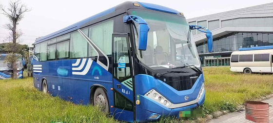 Electric GTZ6112 Digunakan Coach 48 Seats Buss Left Hand Drive Luxury Sleeper Bus