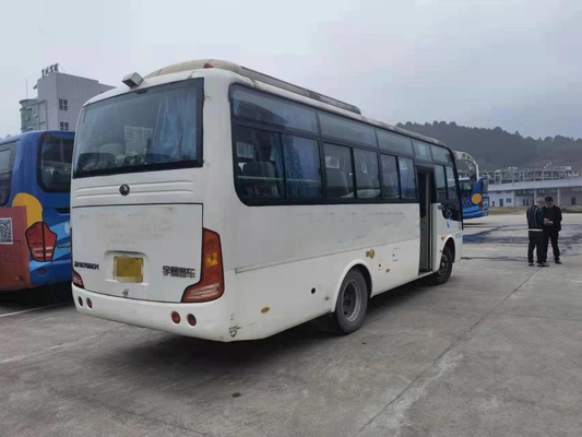 ZK6752D1 Digunakan Mini Yutong Front Engine Coach Bus 30 Kursi Tangan Kanan Pengemudi Bus Penumpang