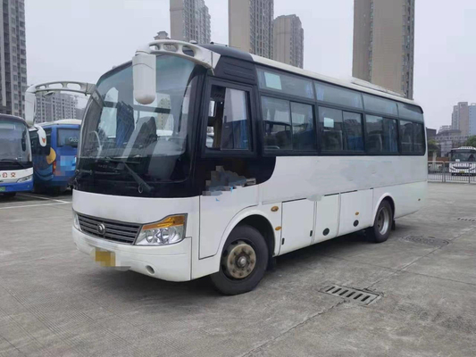 ZK6752D1 Digunakan Mini Yutong Front Engine Coach Bus 30 Kursi Tangan Kanan Pengemudi Bus Penumpang