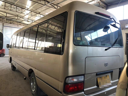 30 Kursi Bekas Toyota Coaster Bus Hiace Bus Dengan Mesin Diesel