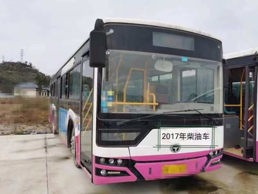 12m 30 Kursi Hengtong Digunakan Bus Mesin Belakang Bus Sekolah Kota Diesel Mewah