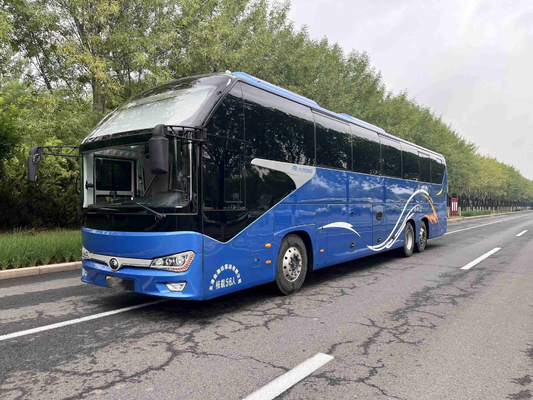 Tamasya Bus Double Decker Yutong ZK6148 Pelatih Mesin Belakang 56 Kursi Pengemudi Tangan Kiri