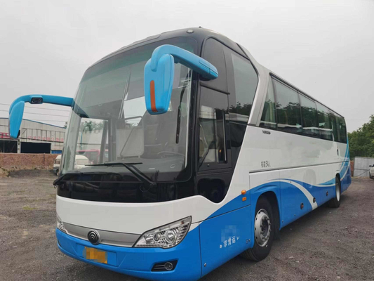 54 Kursi Digunakan Bus Pelatih Yutong LHD Mesin Weichai Belakang 247kw ZK6122HT5 Penumpang
