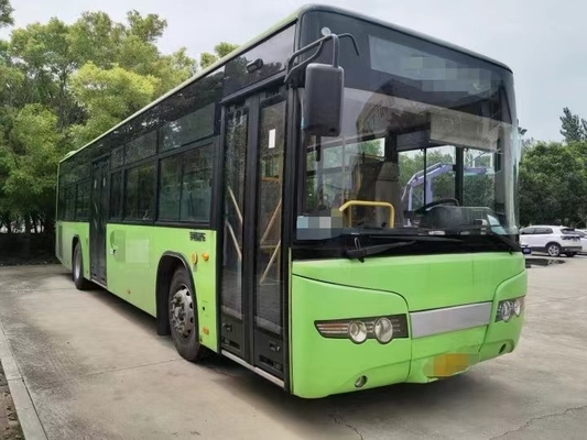 Zk6128 City Digunakan Yutong Bus Kanan Drive Coach Bus 60 kursi Mesin Diesel Tamasya