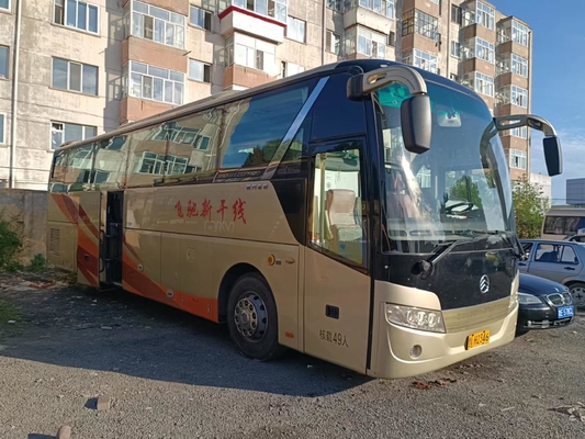 Tahun 2014 49 Kursi Bekas Golden Dragon Bus XML6113 Coach LHD Dalam Kondisi Baik