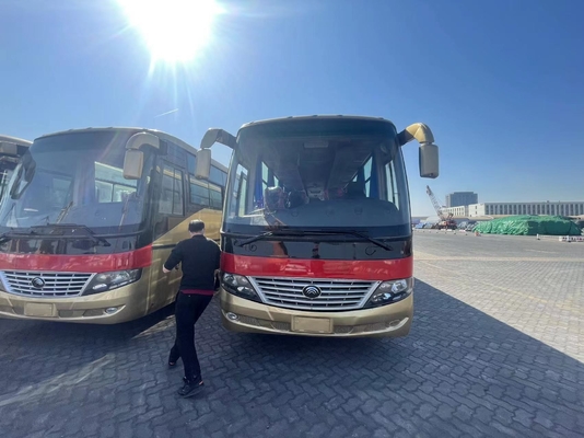 Mesin Depan Bus Tur Bekas Yutong 53-65 kursi Penggerak tangan kanan Mesin Yuchai ZK6116D