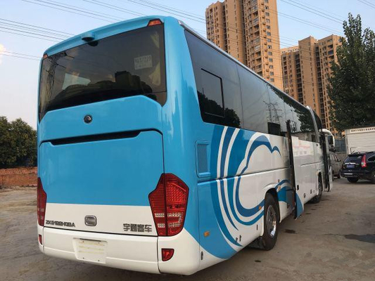 Zk6122 LHD Digunakan Yutong Bus 2015 Tahun 50 Kursi Mesin Diesel 125km/H Kecepatan Maks
