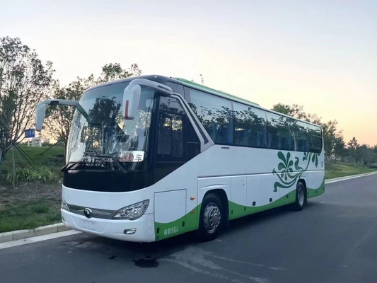 Bus Bekas Kedatangan Baru 2017 Tahun 50 Kursi Yutong ZK6119H Dengan Pintu Ganda Untuk Bus Perjalanan