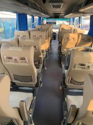 Tahun 2014 50 Kursi Digunakan Bus Pelatih ZHONGTONG LCK6125 Dengan Pendingin Udara Untuk Tansportation