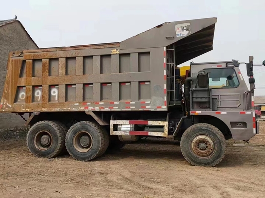 HOWO Mining Dump Truck Dengan 80 - 120 Ton Truk Bekas Dijual