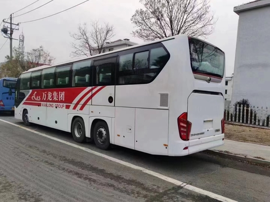 Bus Penumpang Bekas 56 tempat duduk Yutong Double Rear Axle ZK6148 2020year Luxury Coach
