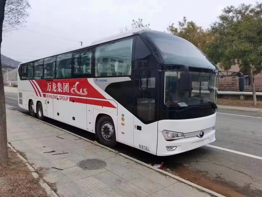 Bus Penumpang Bekas 56 tempat duduk Yutong Double Rear Axle ZK6148 2020year Luxury Coach