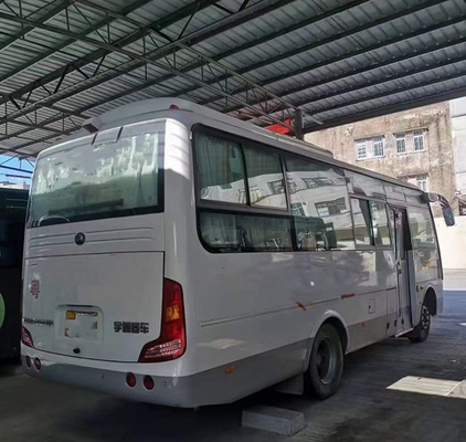 Bepergian Digunakan Penumpang Bus Yutong Kota Bekas 1.6Kw 30 Kursi