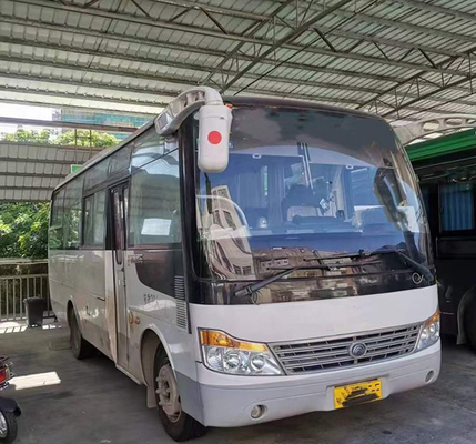 Bepergian Digunakan Penumpang Bus Yutong Kota Bekas 1.6Kw 30 Kursi
