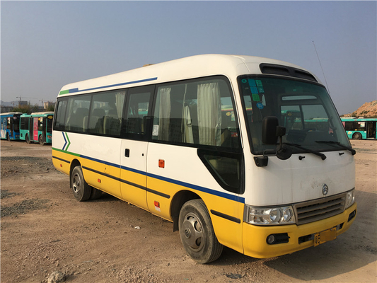 Bus Komuter Penumpang Yutong Bekas Angkutan Kota 19 Kursi 7300kg
