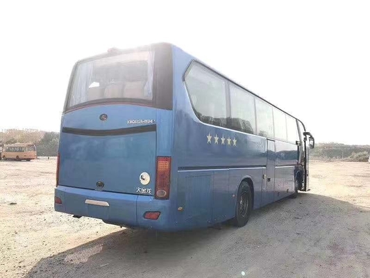 Penumpang Kinglong Menggunakan Transportasi Bus Yutong Komuter Bekas 51 Kursi 233kw