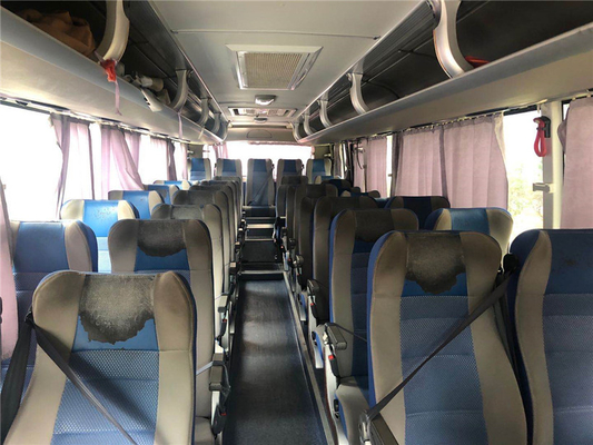 Penumpang Euro 3 Menggunakan Bus Yutong Second Hand Coach Emission Rhd Lhd 39 Kursi