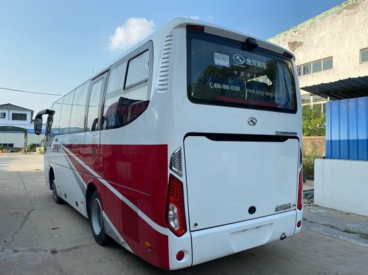Mesin Yuchai Menggunakan Bus Tur Gereja 32 kursi Kinglong Dengan Kondisi Udara XMQ6802