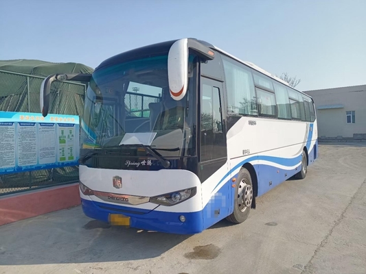 Tur Tangan Kedua Zhongtong Bus Yuchai Engine LCK6100 Air Bag Suspension 46 kursi