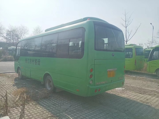 ZK6729D Menggunakan Bus Kecil Yutong Front Cummins Engine Euro IV 25 - 30seater Second Hand Coach