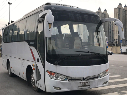 Bus Bekas Kinglong Bekas Coach Bus Yuchai Emisi Mesin Diesel Euro 3