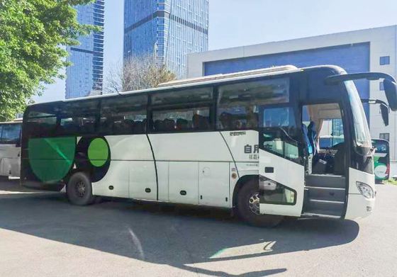 Bus Wisata Bekas ZK6110 49 Kursi Bus Penumpang Mesin Belakang Bus Pelatih Yutong