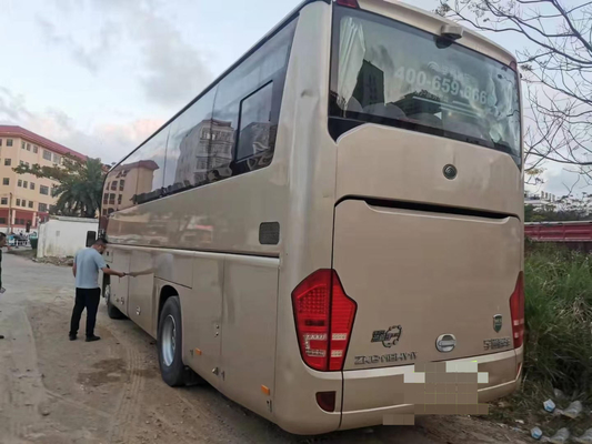 bus pelatih mewah menggunakan yutong 47 kursi bus transportasi penumpang bus bekas untuk dijual