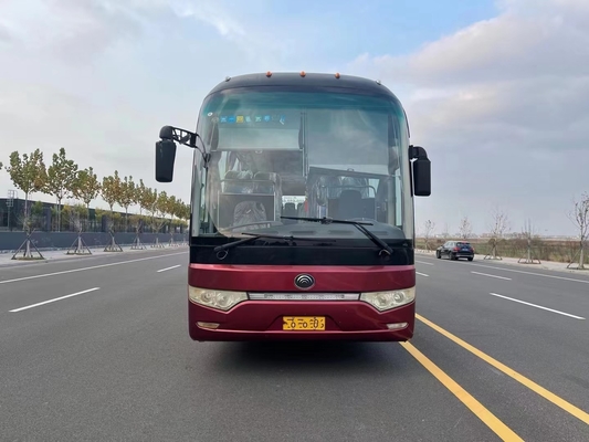 Bus Wisata Bekas Panjang 12m Yutong ZK6122 Suspensi Pegas Daun Kiri Bekas