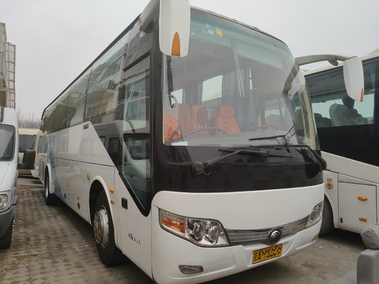 Bus Tangan Kedua ZK6107 Bus Pelatih Yutong Bekas 47 Kursi Satu Dek