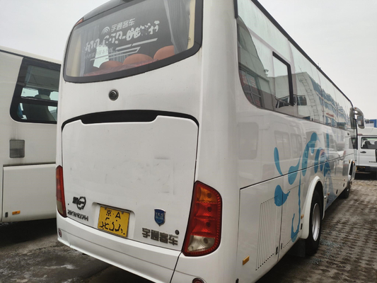 Bus Tangan Kedua ZK6107 Bus Pelatih Yutong Bekas 47 Kursi Satu Dek