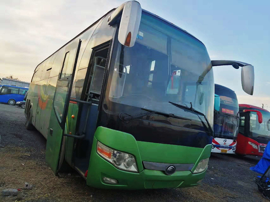Bus Pelatih Penumpang Youtong Bekas 49 Kursi Penumpang Model ZK6110 Dengan Mesin Yuchai