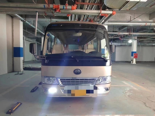 Mesin Diesel Bus Yutong T7 17 Kursi Transmisi Otomatis Bensin 2018 Second Hand 17 Seater