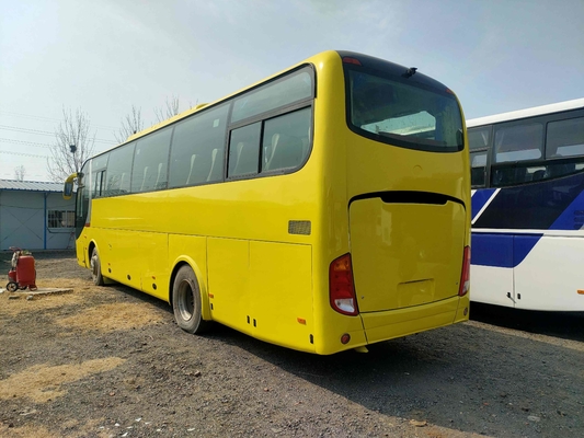Bus Antar-Jemput Bekas Yutong ZK6110 Bus Mesin Belakang 49 kursi Suspensi Kantung Udara Dua Pintu