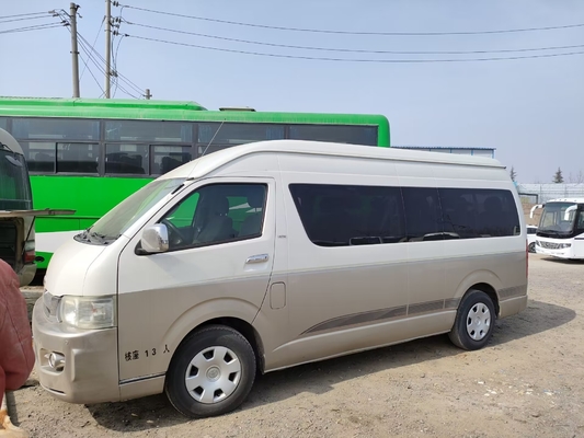 Bus Bekas Jepang Hiace 13 - 15seater Mesin Bensin Kemudi Kiri Merk Toyota