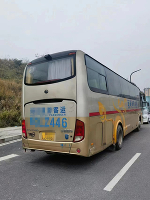 Bus Pelatih Yutong Bekas ZK6110 51 Kursi Kemudi RHD Tahun 2013 Bus Mewah Bekas