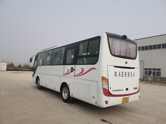 Bus Bekas Yutong Bus 45 kursi 2 + 3 tata letak Mesin Yuchai Jendela Segel 162kw ZK6888