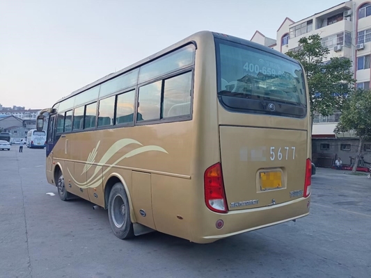 Bus Mesin Depan Jarak Jauh 35 Kursi Yuchai Engine Yutong Bus ZK6792D Air Conditioner