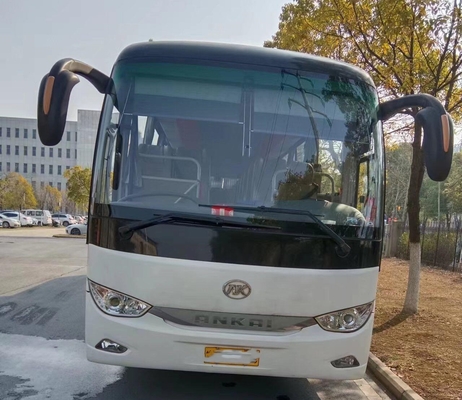Bus Bekas Bekas Bus Pelatih Mesin Yuchai 50 Kursi Pintu Ganda Ankai HFF6129KDE5
