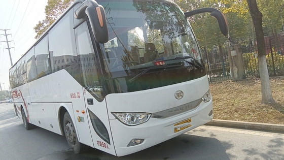 Bus Bekas Bekas Bus Pelatih Mesin Yuchai 50 Kursi Pintu Ganda Ankai HFF6129KDE5