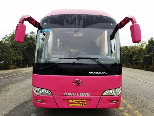 Coach Second Hand Kinglong Bus Bekas XMQ6110ACD4D 56 Kursi 2+3 Tata Letak Pintu Penumpang Tengah