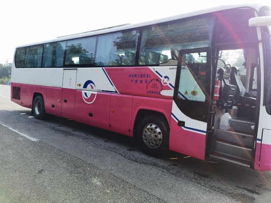 Foton Bus Kota Bekas BJ6127 Kendaraan Listrik Hibrida Transmisi Otomatis 53 Kursi