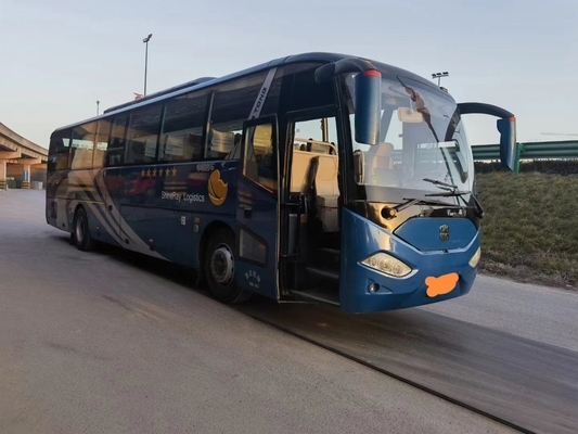 Wechai Bus Pelatih Bekas 2015 Tahun 55 Kursi Bekas Zhongtong ZLCK6120 Steel Chassis Bus Penumpang Bekas