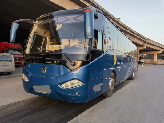 Wechai Bus Pelatih Bekas 2015 Tahun 55 Kursi Bekas Zhongtong ZLCK6120 Steel Chassis Bus Penumpang Bekas