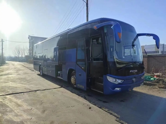 Bus Wisata Bekas Mesin Weichai 12 Meter Pintu Ganda 50 Kursi AC Bekas Foton BJ6122