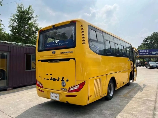 Mesin Yuchai Bus Penumpang Bekas 33 Kursi Transmisi Manual A / C Sliding Window 2nd Hand Kinglong Bus XMQ6759