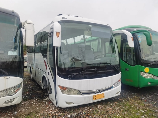 Transmisi Manual Bus Diesel Bekas Mesin Yuchai 31 Kursi Sealing Window 2nd Hand Kinglong Bus XMQ6802