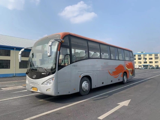 Coach Second Hand EURO III 55 Seats Sealing Window Enam Silinder Mesin Yuchai Menggunakan Kinglong Bus XMQ6126