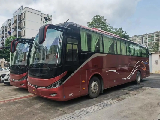 Bus Transit Bekas 2021 Tahun Yuchai Engine 310hp 52 Kursi Disc Brake Airbag Suspension 2 Doors Young Tong ZK6117