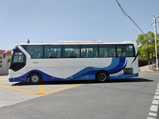 Bus Perjalanan Bekas Mesin Langka 46 Kursi Sealing Window Dengan Kompartemen Bagasi A / C Golden Dragon Bus XML6103